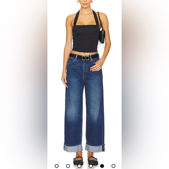 MOTHER Lil Spitfire Nerdy Cuff Jeans 32 EUC - Picture 1 of 16